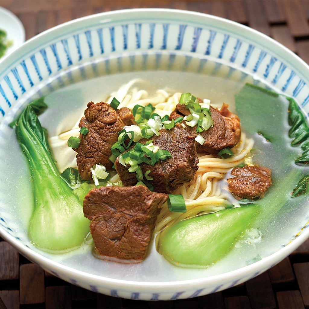 Noodles in Soup with Stewed Beef