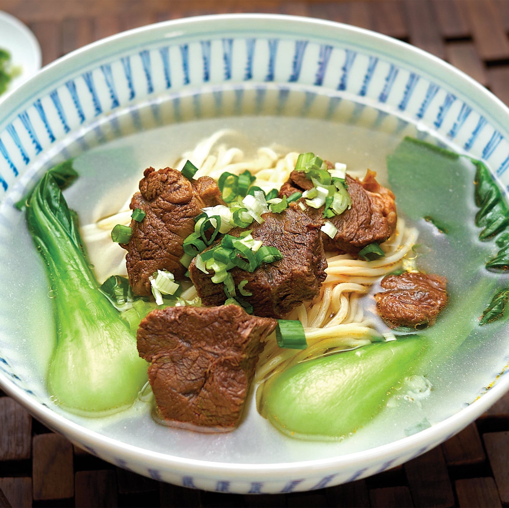 Noodles in Soup with Stewed Beef