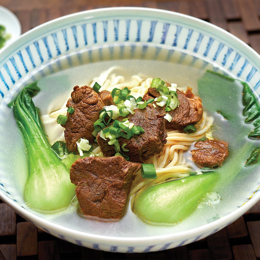 Noodles in Soup with Stewed Beef